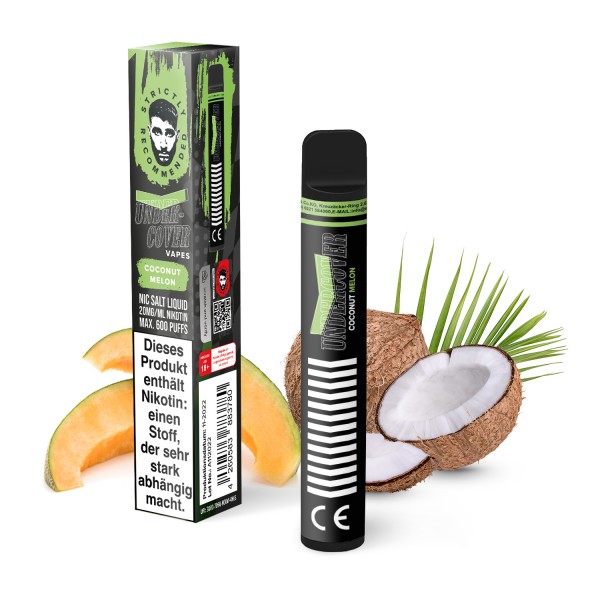 Coconut Melon 20mg Einweg E-Zigarette STEUERWARE