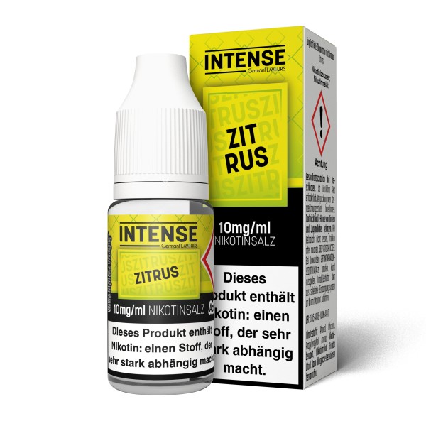 GF Intense Zitrus Nikotinsalz 10 mg